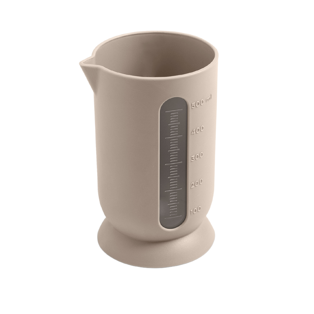Blim+ QB Carafe Small in taupe, side view