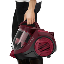 Load image into Gallery viewer, Rowenta Swift Power Cyclonic Bagless Vacuum Cleaner Dark Red
