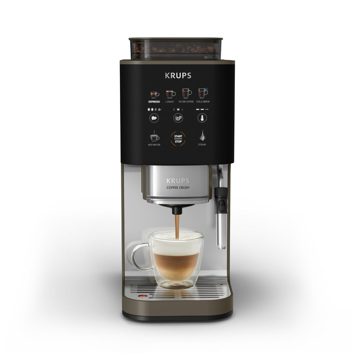 Krups Coffee Crush Experience Automatic Bean to Cup Coffee Machine