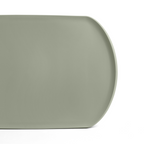 Blim+ Skateboard Chopping Board Medium in green, top view