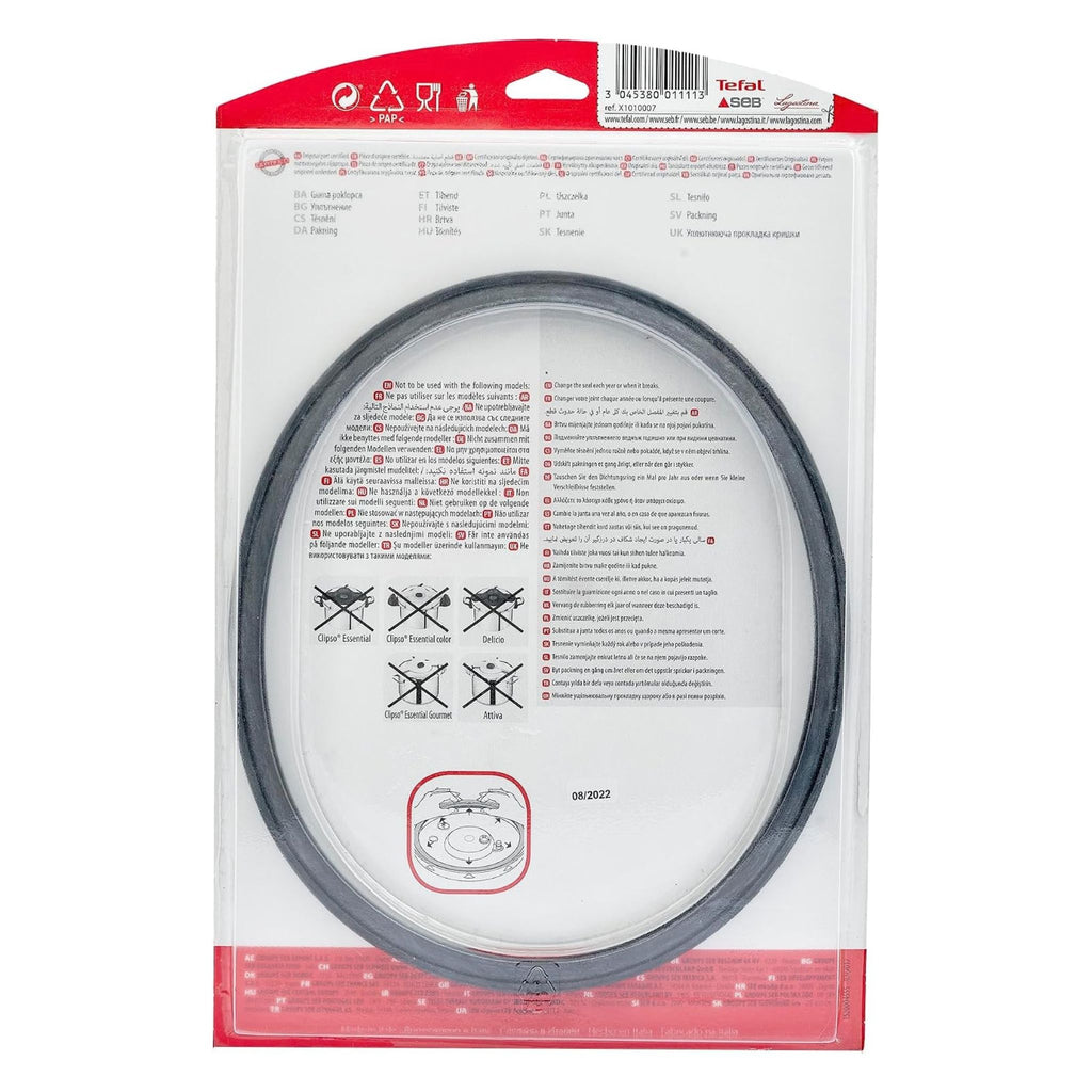 Tefal Clipso Minut Pressure Cooker Gasket Seal