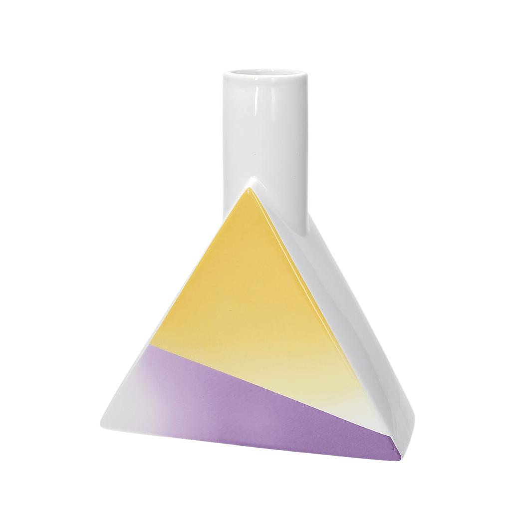 Andrea Fontebasso Cer - Amica Triangle Vase 23cm H - Room+