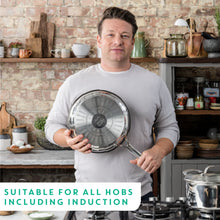 Load image into Gallery viewer, Jamie Oliver by Tefal Cook's Direct Stainless Steel 2-Piece Frypan Set - Room+

