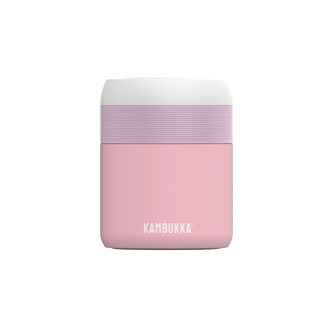 Kambukka Bora SS Double Wall Insulated Lunch Box Baby Pink - 600 ml - Room+