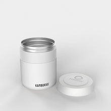 Load image into Gallery viewer, Kambukka Bora SS Double Wall Insulated Lunch Box Chalk White - 600 ml - Room+
