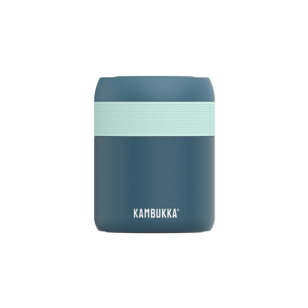 Kambukka Bora SS Double Wall Insulated Lunch Box Deep Teal - 600 ml - Room+