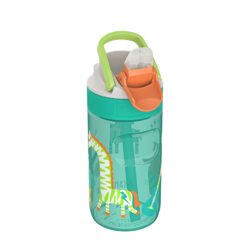 Kambukka Lagoon Disco Zoo Water Bottle with Straw Lid - 400 ml - Room+