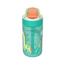 Load image into Gallery viewer, Kambukka Lagoon Disco Zoo Water Bottle with Straw Lid - 400 ml - Room+
