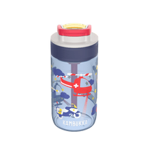 Load image into Gallery viewer, Kambukka Lagoon Police Patrol Water Bottle with Straw Lid - 400 ml - Room+
