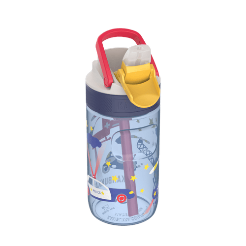 Kambukka Lagoon Police Patrol Water Bottle with Straw Lid - 400 ml - Room+