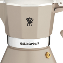 Load image into Gallery viewer, Pezzetti Belle Express Stove Top Coffee Maker - Stone - Room+
