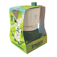 Load image into Gallery viewer, Pezzetti Future Express Stove Top Coffee Maker - Green - Room+

