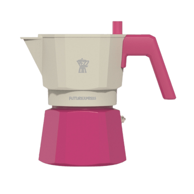 Pezzetti Future Express Stove Top Coffee Maker - Pink - Room+