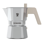 Pezzetti Future Express Stove Top Coffee Maker - Silver