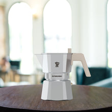 Load image into Gallery viewer, Pezzetti Future Express Stove Top Coffee Maker - Silver - Room+

