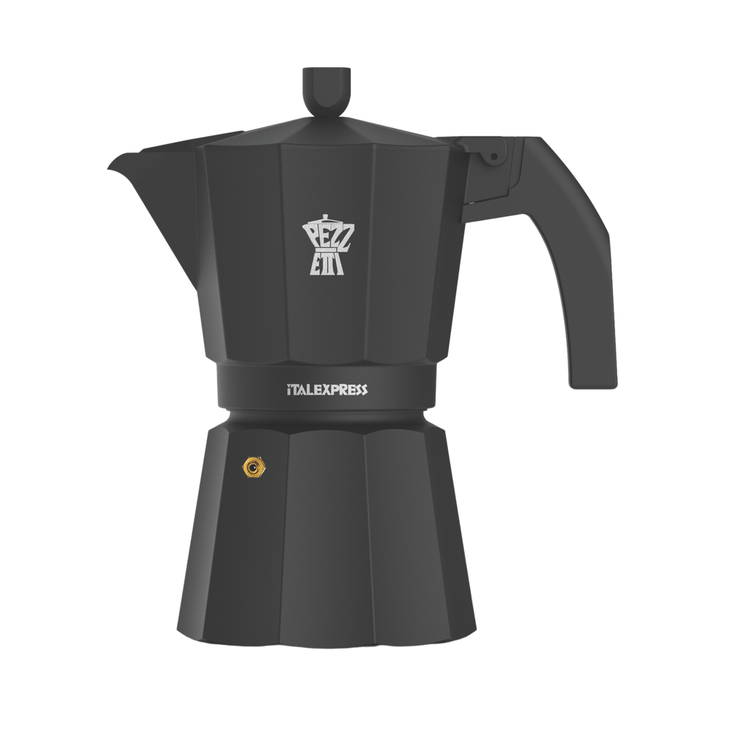 Pezzetti Ital Express Stove Top Coffee Maker - Black - Room+
