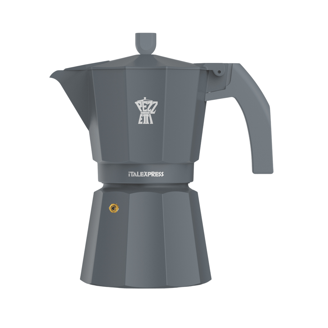 Pezzetti Ital Express Stove Top Coffee Maker - Grey - Room+