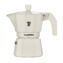 Load image into Gallery viewer, Pezzetti Ital Express Stove Top Coffee Maker - Pastel Cream - Room+
