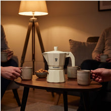 Load image into Gallery viewer, Pezzetti Ital Express Stove Top Coffee Maker - Pastel Cream - Room+
