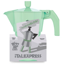Load image into Gallery viewer, Pezzetti Ital Express Stove Top Coffee Maker - Pastel Green - Room+
