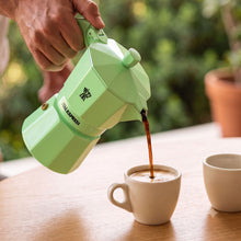 Load image into Gallery viewer, Pezzetti Ital Express Stove Top Coffee Maker - Pastel Green - Room+
