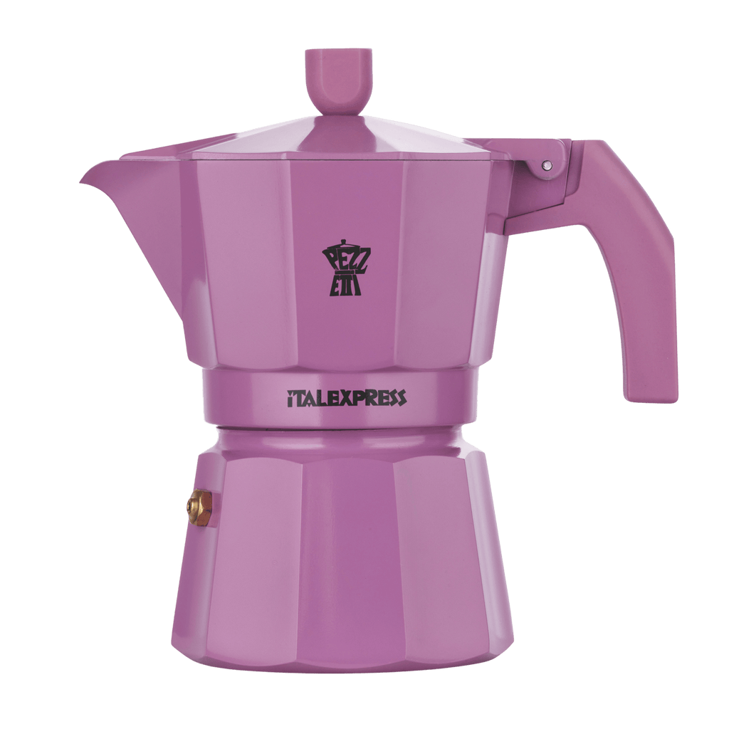 Pezzetti Ital Express Stove Top Coffee Maker - Pastel Magenta