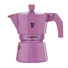 Load image into Gallery viewer, Pezzetti Ital Express Stove Top Coffee Maker - Pastel Magenta - Room+
