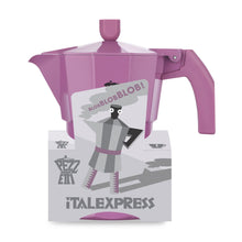 Load image into Gallery viewer, Pezzetti Ital Express Stove Top Coffee Maker - Pastel Magenta - Room+
