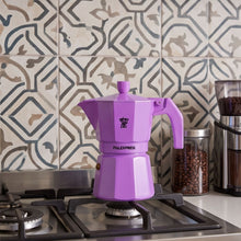 Load image into Gallery viewer, Pezzetti Ital Express Stove Top Coffee Maker - Pastel Magenta - Room+
