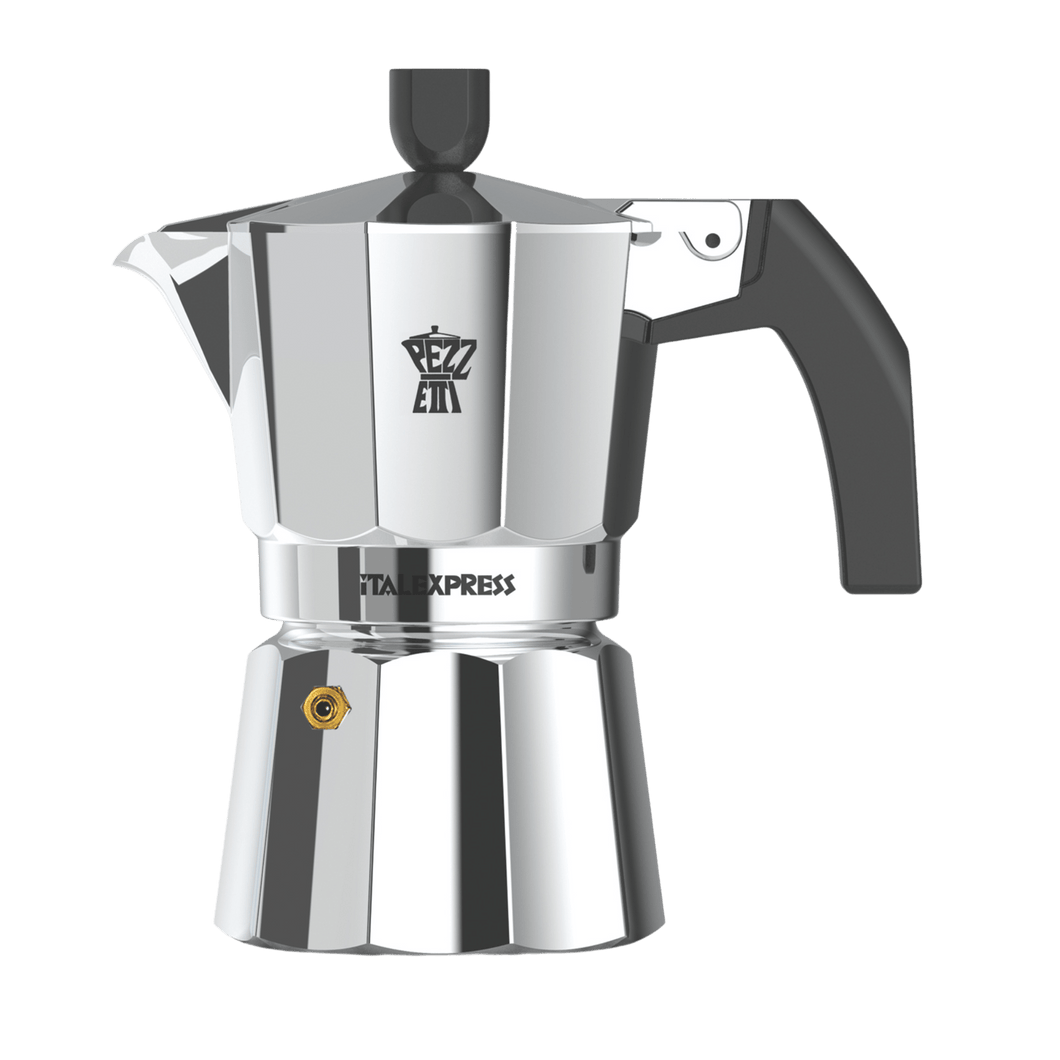 Pezzetti Ital Express Stove Top Coffee Maker - Silver - Room+