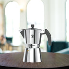 Pezzetti Ital Express Stove Top Coffee Maker - Silver
