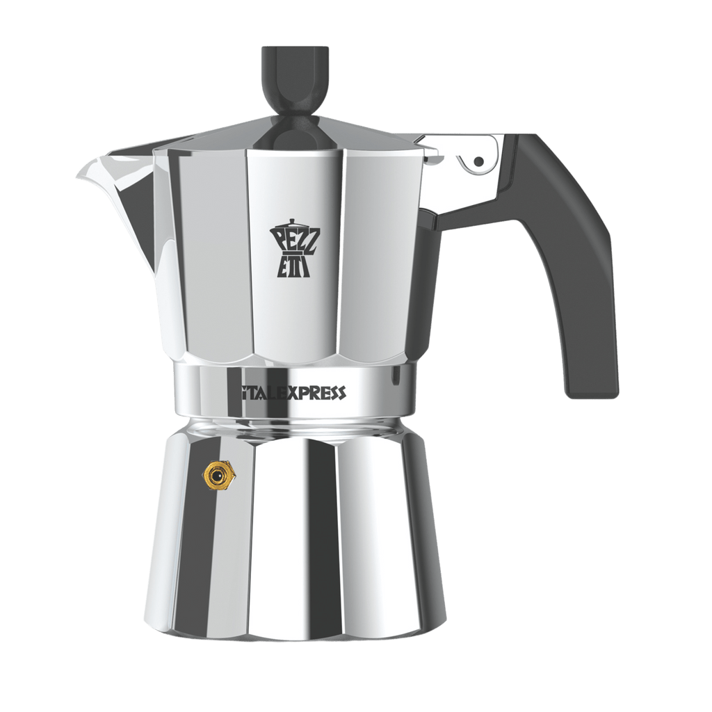Pezzetti Ital Express Stove Top Coffee Maker - Silver