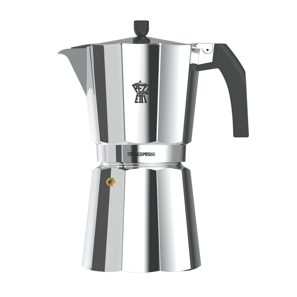 Pezzetti Ital Express Stove Top Coffee Maker - Silver