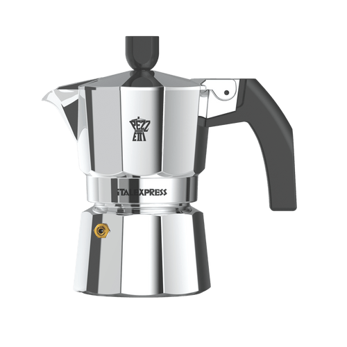 Pezzetti Ital Express Stove Top Coffee Maker - Silver - Room+