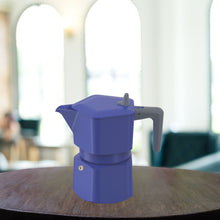 Load image into Gallery viewer, Pezzetti Penta Express Stove Top Coffee Maker - Blue - Room+
