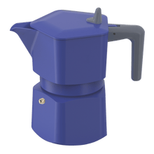 Load image into Gallery viewer, Pezzetti Penta Express Stove Top Coffee Maker - Blue - Room+
