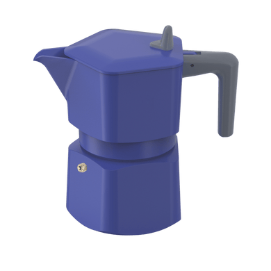 Pezzetti Penta Express Stove Top Coffee Maker - Blue - Room+