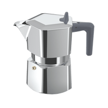 Load image into Gallery viewer, Pezzetti Penta Express Stove Top Coffee Maker - Silver - Room+
