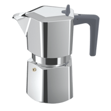 Load image into Gallery viewer, Pezzetti Penta Express Stove Top Coffee Maker - Silver - Room+
