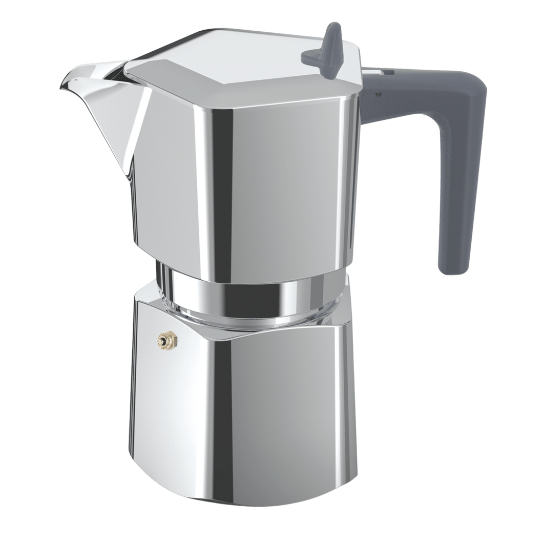 Pezzetti Penta Express Stove Top Coffee Maker - Silver - Room+