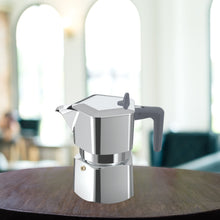 Load image into Gallery viewer, Pezzetti Penta Express Stove Top Coffee Maker - Silver - Room+
