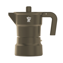 Load image into Gallery viewer, Pezzetti Solid Express Stove Top Coffee Maker - Brown - Room+
