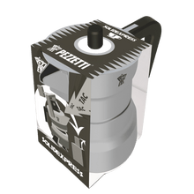 Load image into Gallery viewer, Pezzetti Solid Express Stove Top Coffee Maker - Silver - Room+

