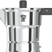 Load image into Gallery viewer, Pezzetti Solid Express Stove Top Coffee Maker - Silver - Room+
