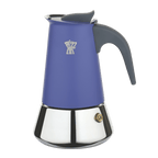 Pezzetti Steel Express Stove Top Coffee Maker - Inidigo