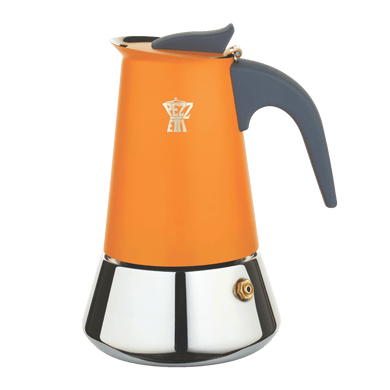 Pezzetti Steel Express Stove Top Coffee Maker - Peach - Room+