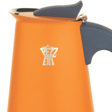 Load image into Gallery viewer, Pezzetti Steel Express Stove Top Coffee Maker - Peach - Room+
