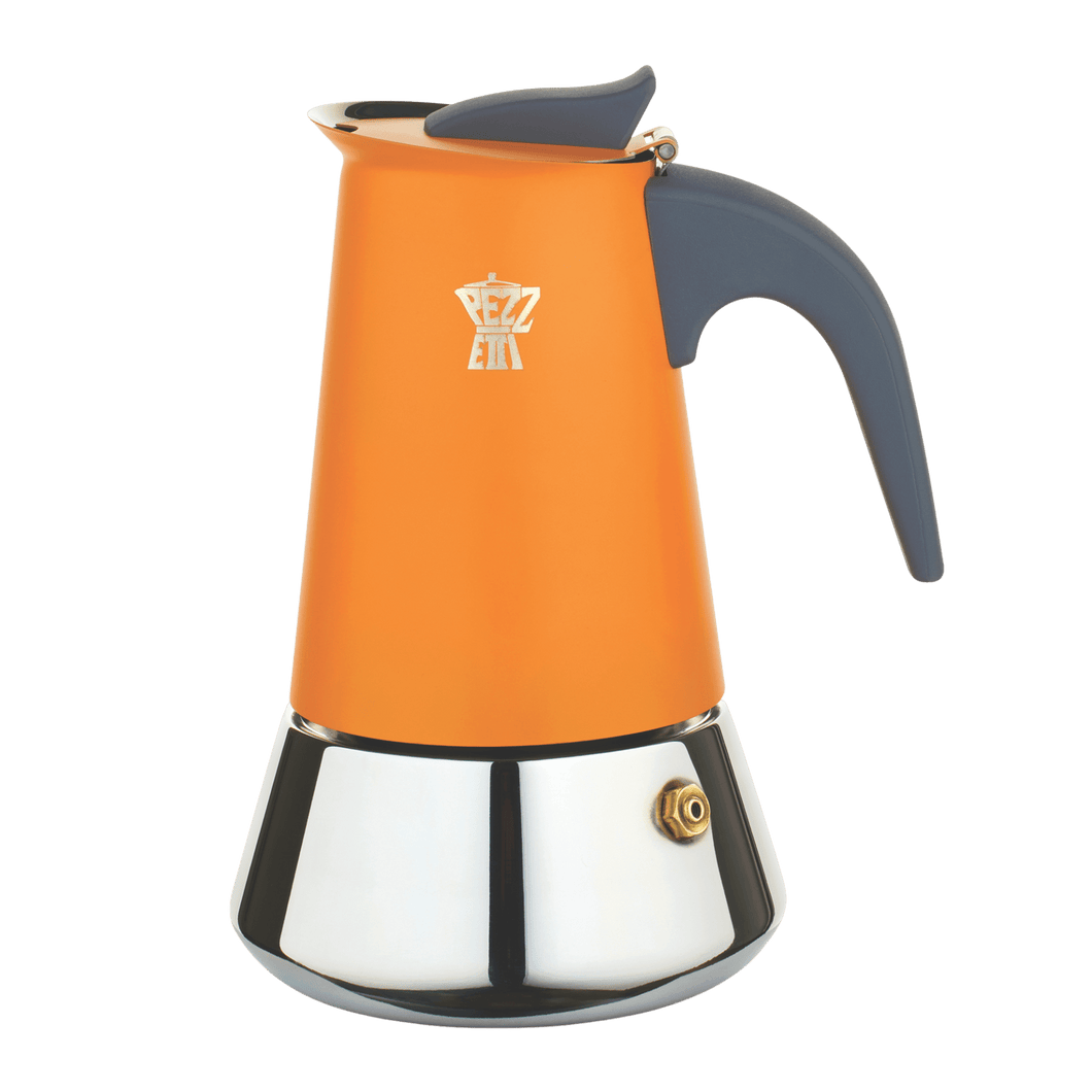 Pezzetti Steel Express Stove Top Coffee Maker - Peach - Room+