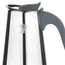Load image into Gallery viewer, Pezzetti Steel Express Stove Top Coffee Maker - Silver - Room+
