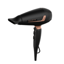 Load image into Gallery viewer, Rowenta Pro Power Hair Dryer 2200 W Ionic Black and Blush - Room+
